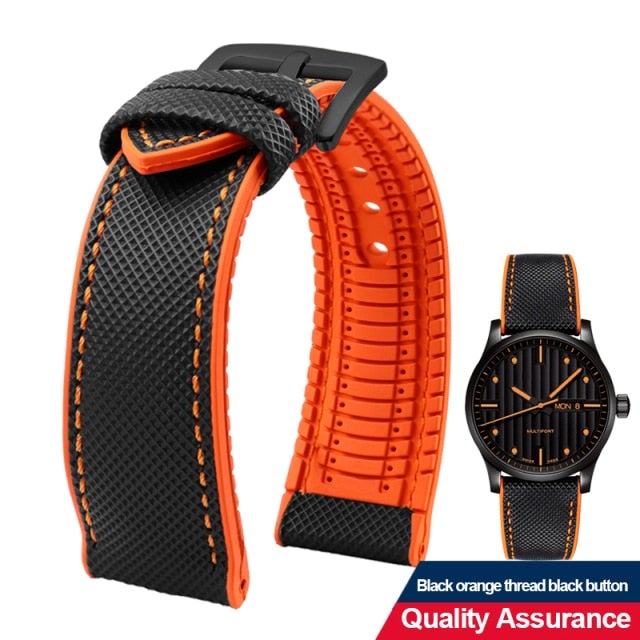 Nylon Canvas Watch Strap for Men IBSN004