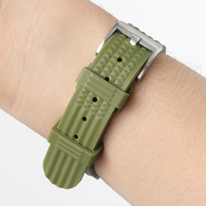Watchdives Rubber Watch Strap | 20mm / 22mm IBRS006