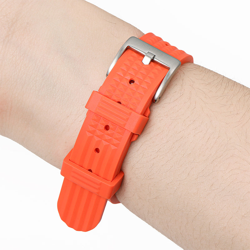 Watchdives Rubber Watch Strap | 20mm / 22mm IBRS006