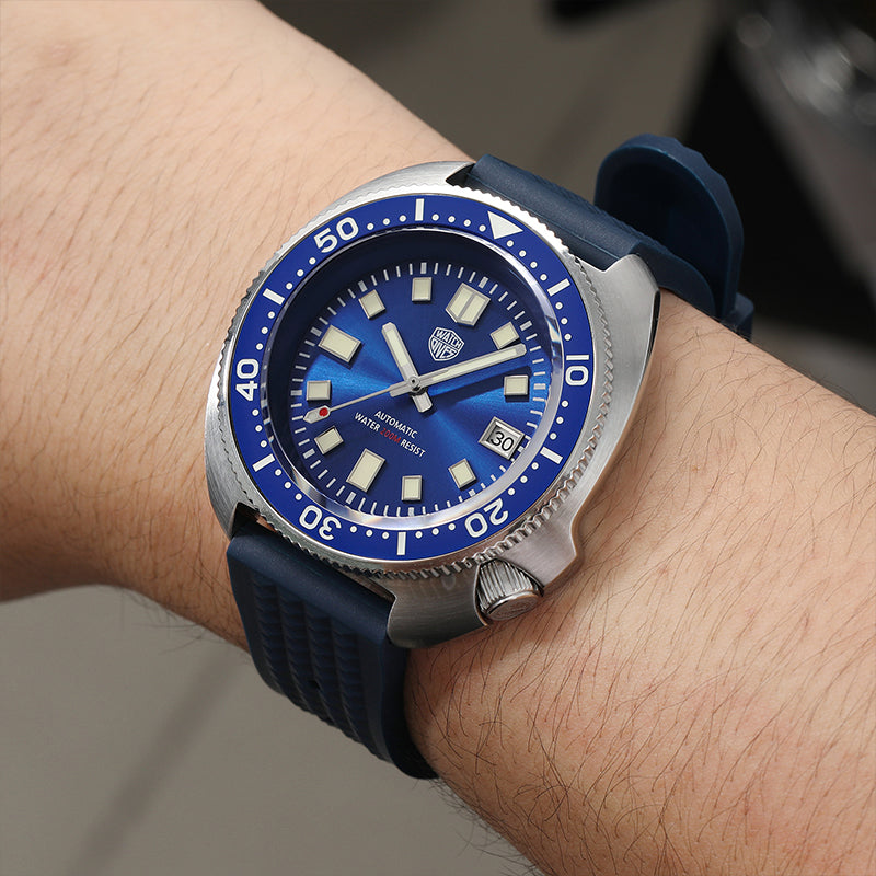 Watchdives Rubber Watch Strap | 20mm / 22mm IBRS006