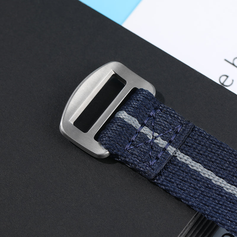 Soft Nylon Hook and Loop Watch Strap IBSN001