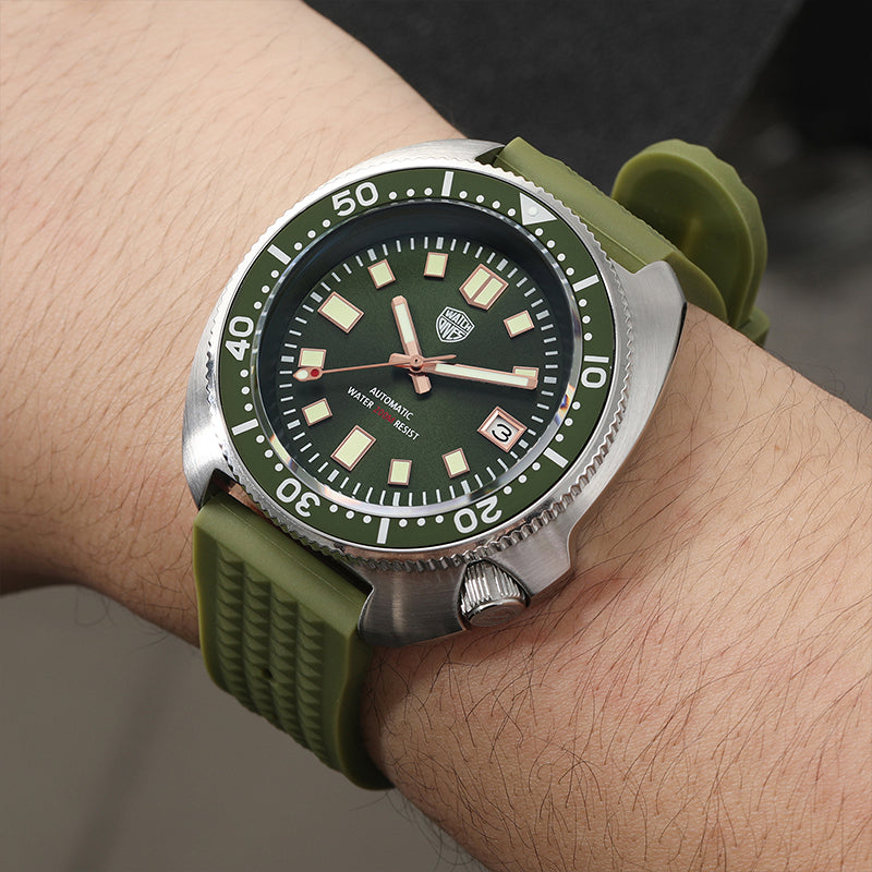 Watchdives Rubber Watch Strap | 20mm / 22mm IBRS006