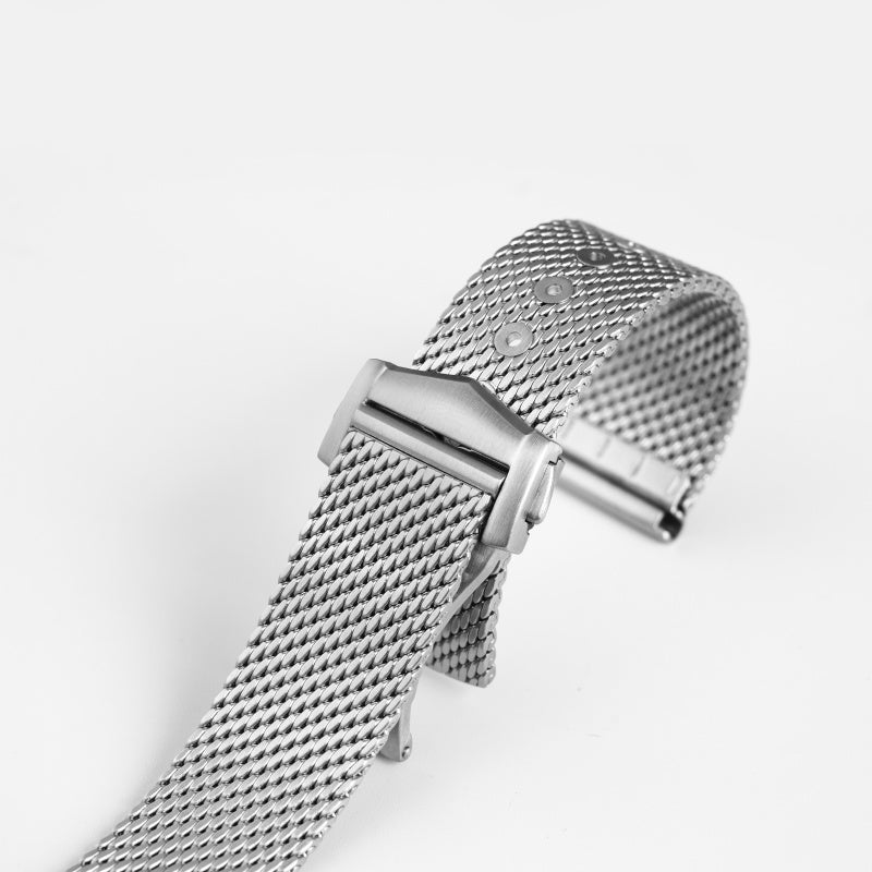 Adjustable Mesh Stainless Steel Bracelet IBSS001
