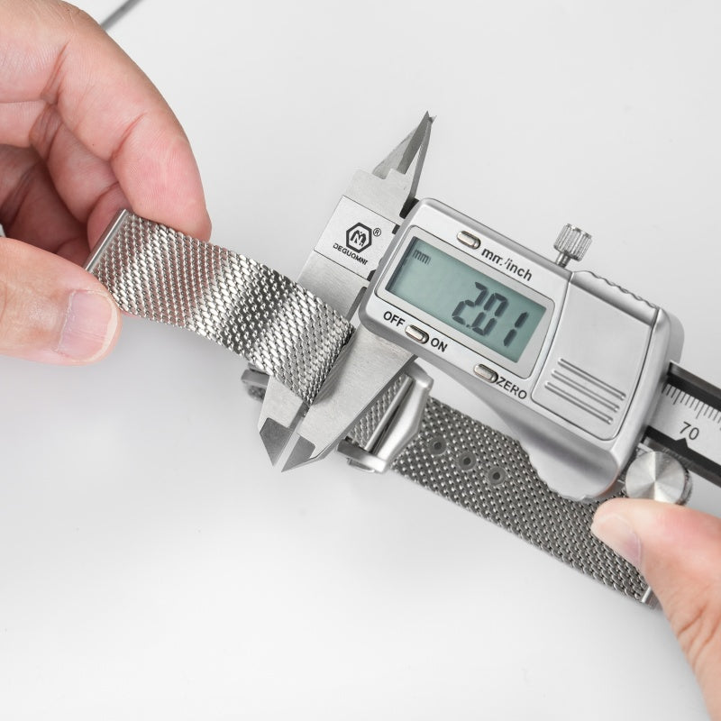 Adjustable Mesh Stainless Steel Bracelet IBSS001