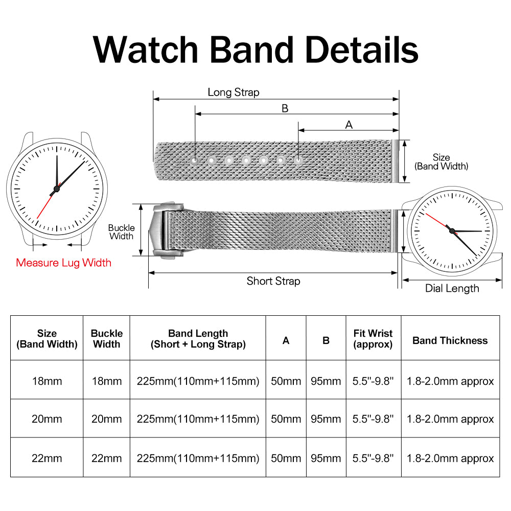 Adjustable Mesh Stainless Steel Bracelet IBSS001