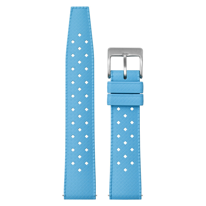 Premium-Grade Tropical FKM Rubber Watch Strap