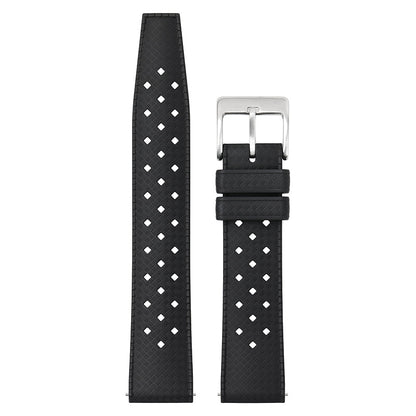 Premium-Grade Tropical FKM Rubber Watch Strap