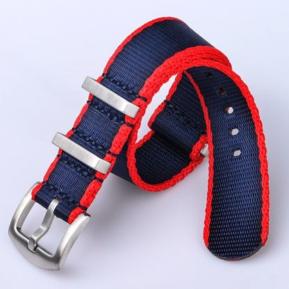 007 Premium Quality Nylon Fabric Strap 20mm 22mm