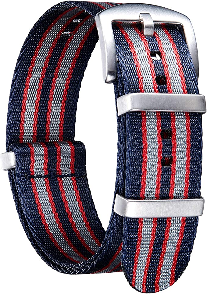 007 Premium Quality Nylon Fabric Strap 20mm 22mm