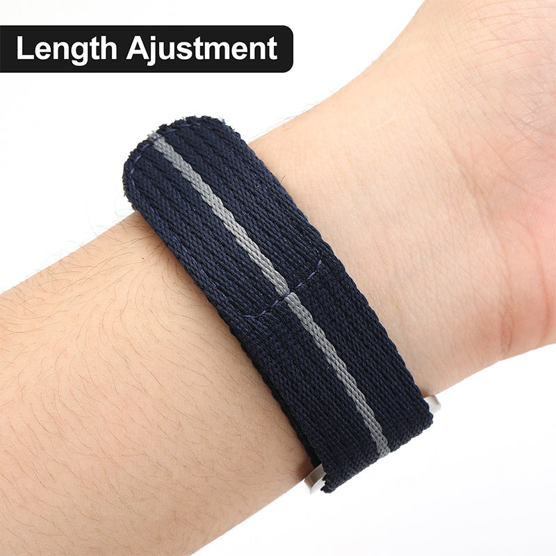 20mm/22mm Soft Nylon Magic Tape Watchband