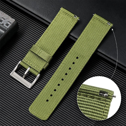 Quick release fashion nylon fabric strap