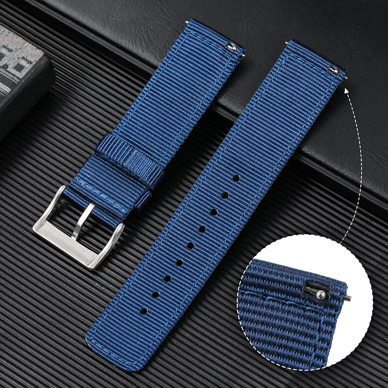 Quick release fashion nylon fabric strap