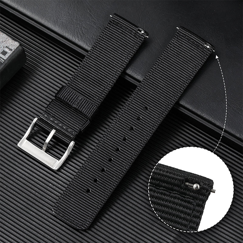 Quick release fashion nylon fabric strap