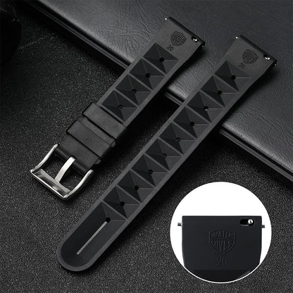 Watchdives Rubber Watch Strap | 20mm / 22mm IBRS006
