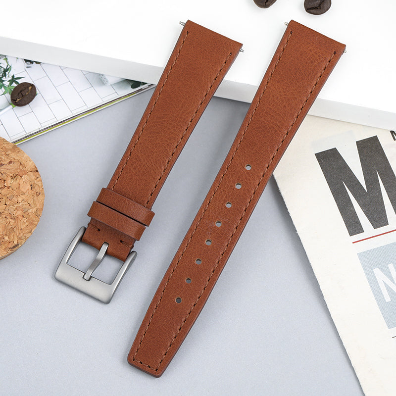 Leather Pilot Watch Band