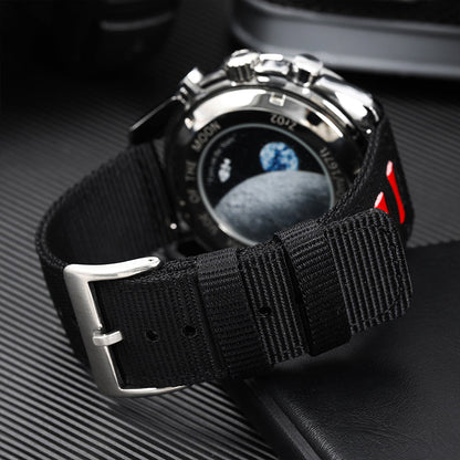 Quick release fashion nylon fabric strap