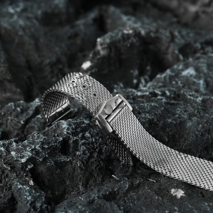 Adjustable Mesh Stainless Steel Bracelet IBSS001
