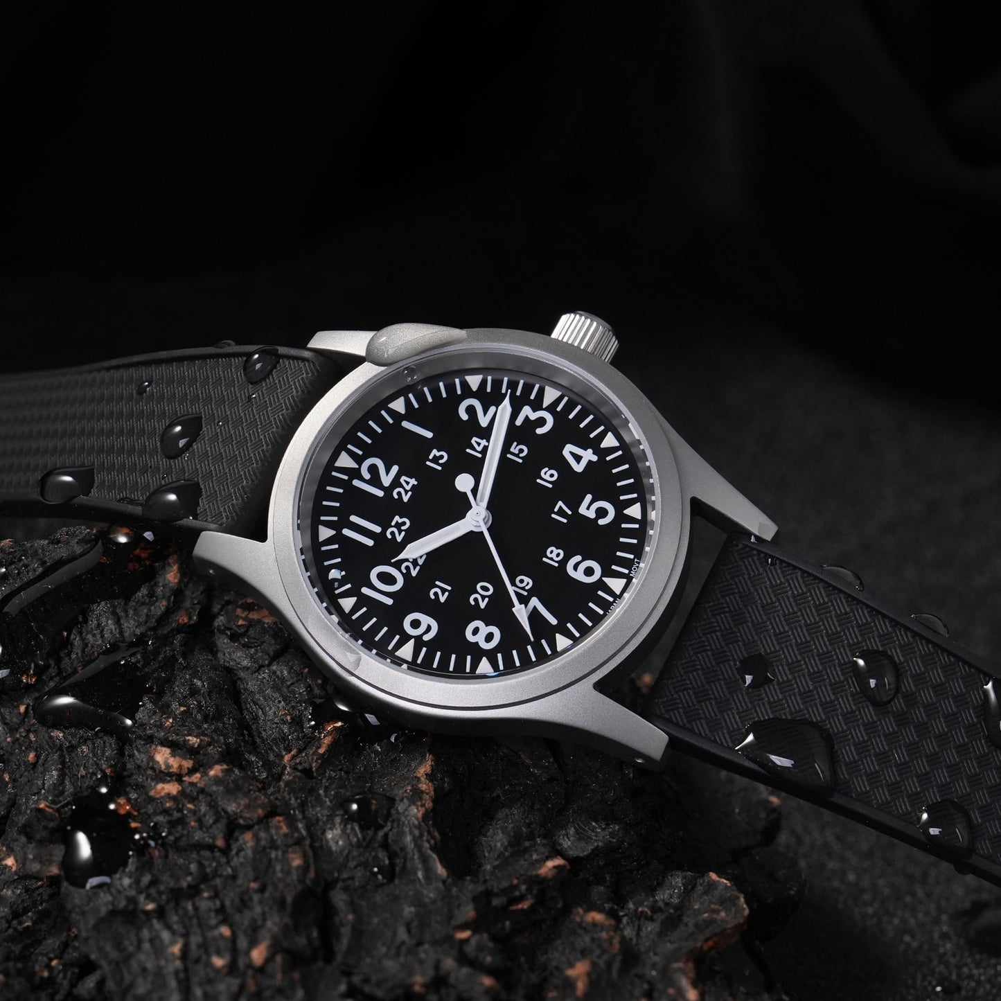 Ibenifit_Black_FKM_Rubber_Watch_Strap_Adjustable_Waterproof_12-iBenifit Strap Store