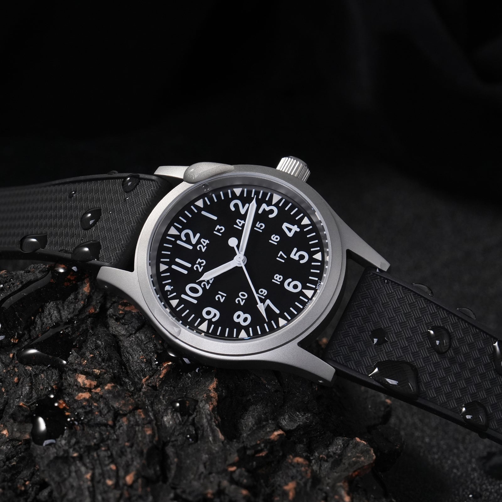 Ibenifit_Black_FKM_Rubber_Watch_Strap_Adjustable_Waterproof_12-iBenifit Strap Store