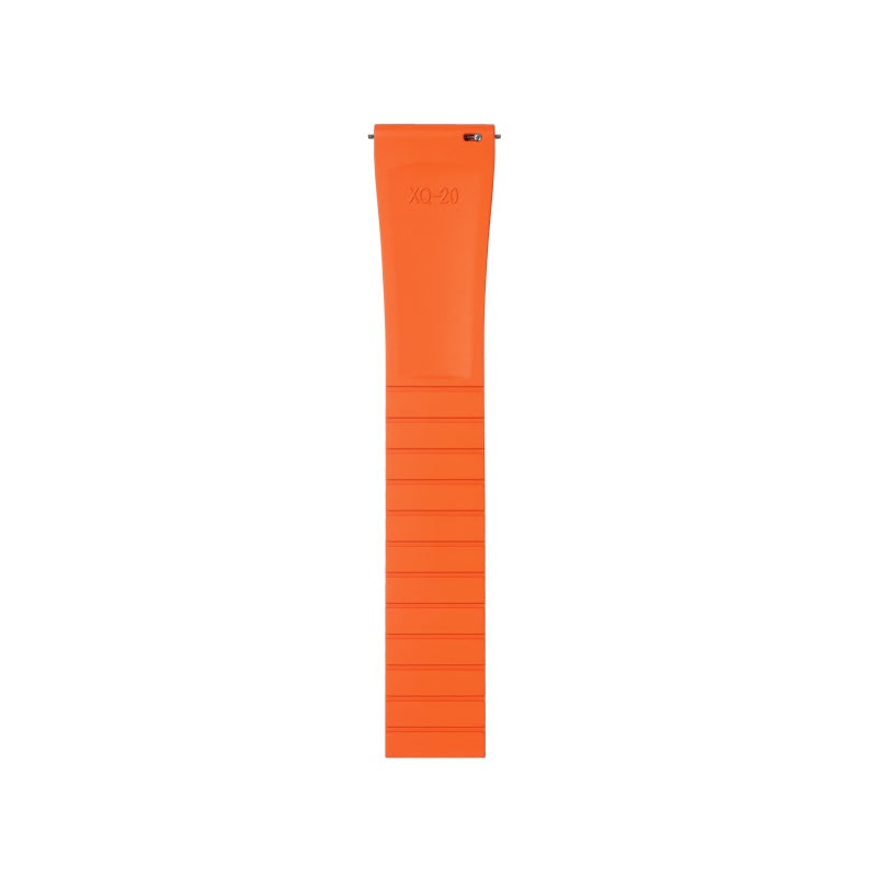 Ibenifit_Orange_FKM_Rubber_Watch_Strap_Bright_Resilient_3-iBenifit Strap Store