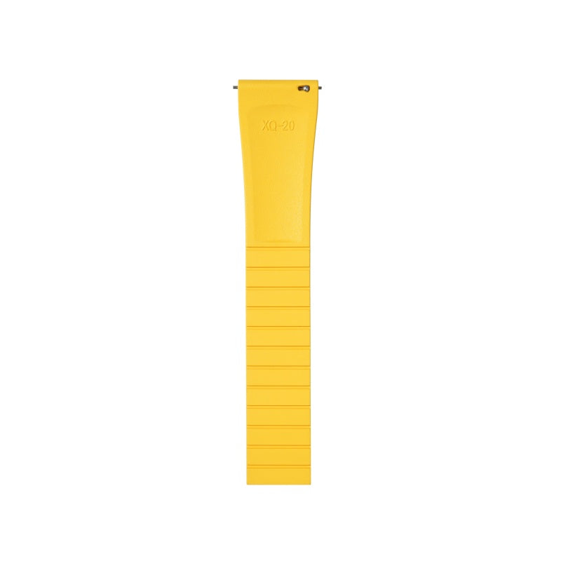 Ibenifit_Yellow_FKM_Cut-to-Size_Watch_Strap_Soft_Flexible_3-iBenifit Strap Store