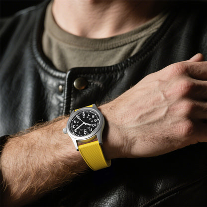 Ibenifit_Yellow_FKM_Cut-to-Size_Watch_Strap_Soft_Flexible_5-iBenifit Strap Store