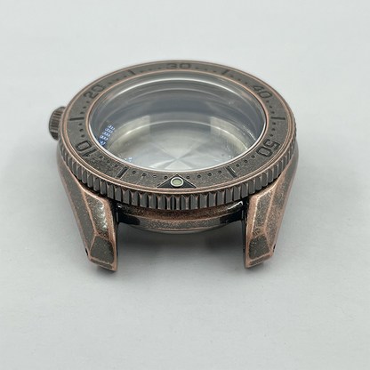 SPB185/SPB187 42mm Diver Watch Case – Fits NH35/NH36-Aged Bronze