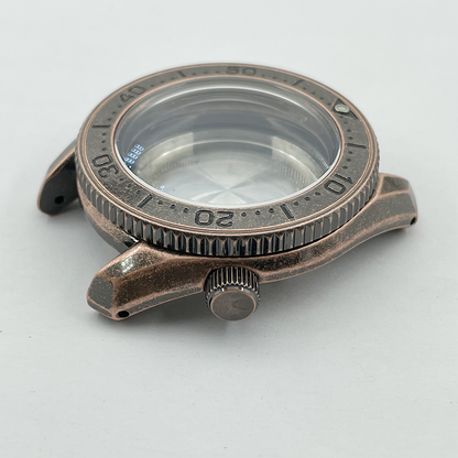 SPB185/SPB187 42mm Diver Watch Case – Fits NH35/NH36-Aged Bronze