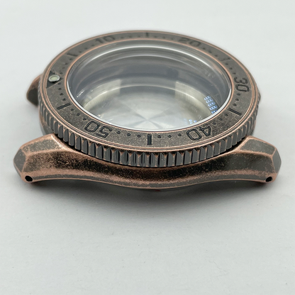 SPB185/SPB187 42mm Diver Watch Case – Fits NH35/NH36-Aged Bronze