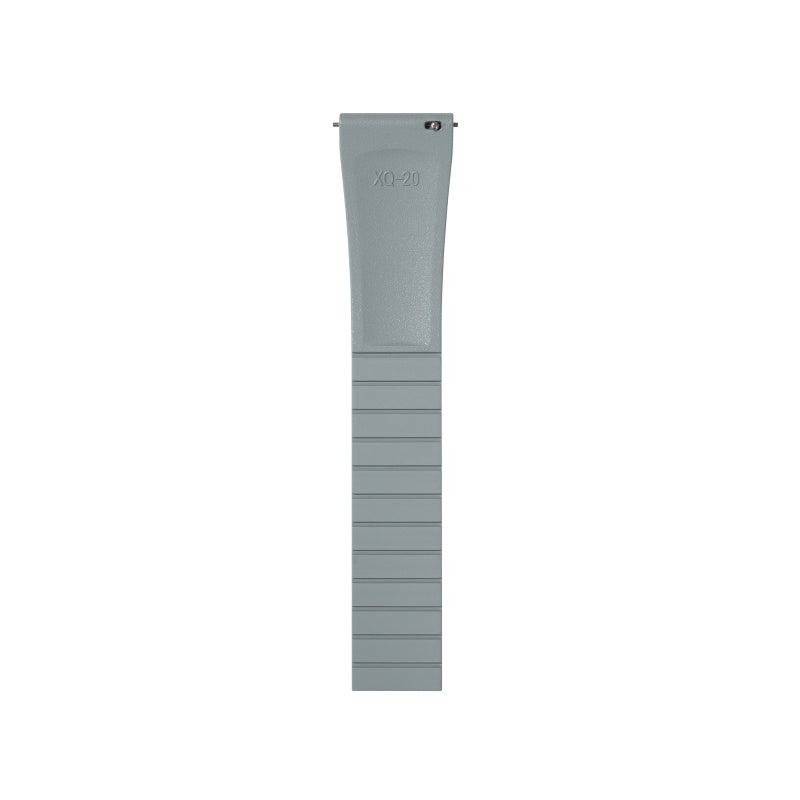 Light_Grey_FKM_Rubber_Watch_Band_Breathable_Quick_Release-iBenifit Strap Store