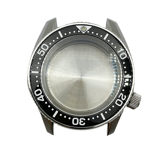 SPB185/SPB187 42mm Diver Watch Case – Fits NH35/NH36-Black Bezel