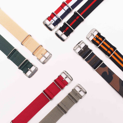 IBENIFIT One-Piece  Nylon Watch Strap N012