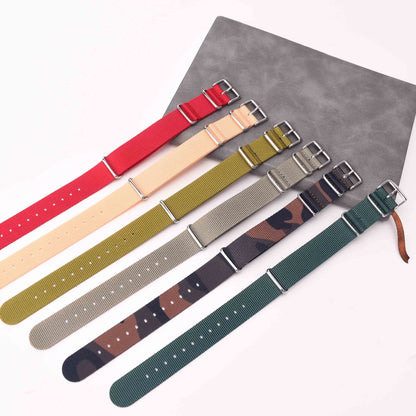 IBENIFIT One-Piece  Nylon Watch Strap N012