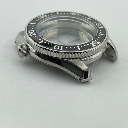 SPB185/SPB187 42mm Diver Watch Case – Fits NH35/NH36-Black Bezel