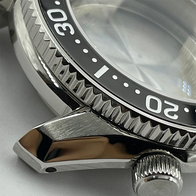 SPB185/SPB187 42mm Diver Watch Case – Fits NH35/NH36-Black Bezel