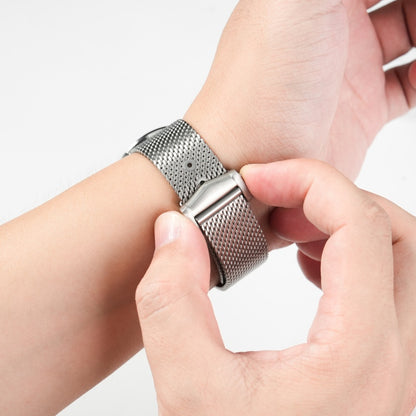 Adjustable Mesh Stainless Steel Bracelet IBSS001